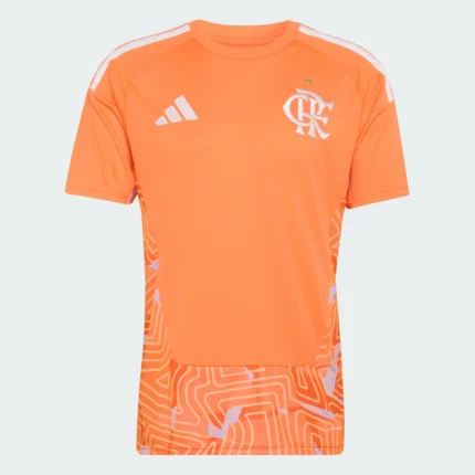 Camisa Flamengo 2026/27 Goleiro - Torcedor Masculina - Laranja