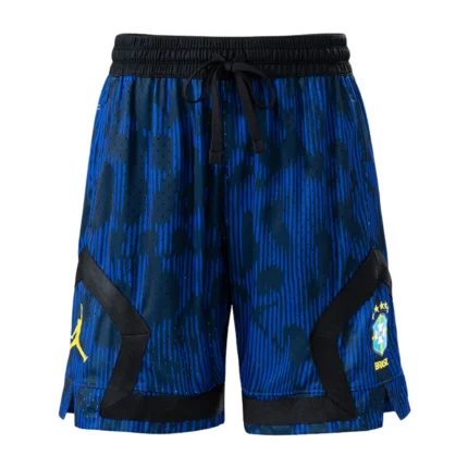 Calção Shorts Basquete Brasil 2026/27 Jordan - Azul - Preta