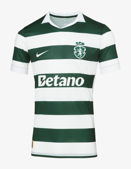 Camisa Sporting CP 2026/27 - Torcedor Masculina - Branca - Verde