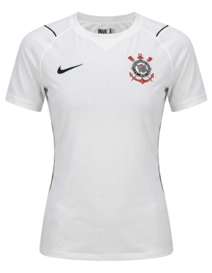 Camisa Corinthians 2026/27 - Torcedor Feminina - Branca