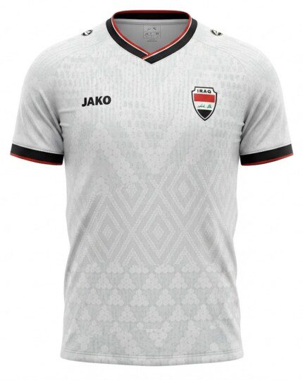 Camisa Iraque 2026/27 - Jogador Masculina - Branca